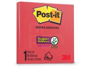 Post-it Vermelho - 3M